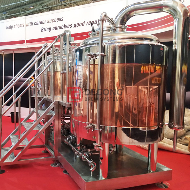 500L пивоваренных Ale / лагер Red Copper Pub Оборудование для пивоваренной промышленности для Ирландии рынка
