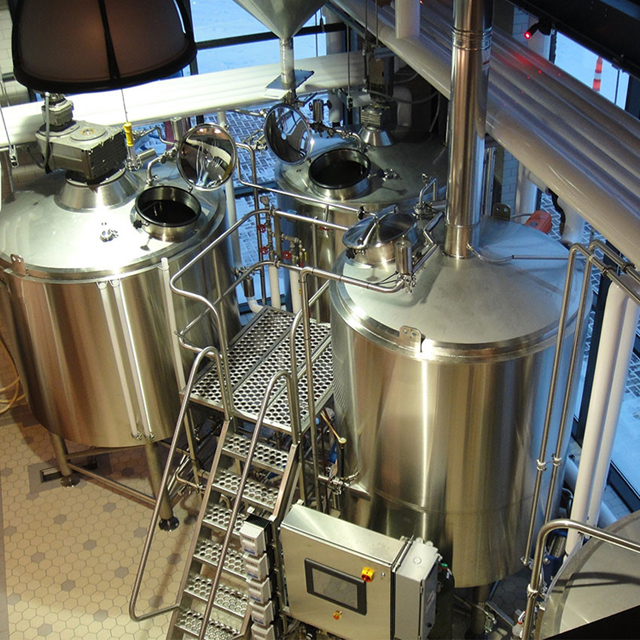 1000L 2 или 3 судна Brewhouse Коммерческий Б Производство пива оборудование