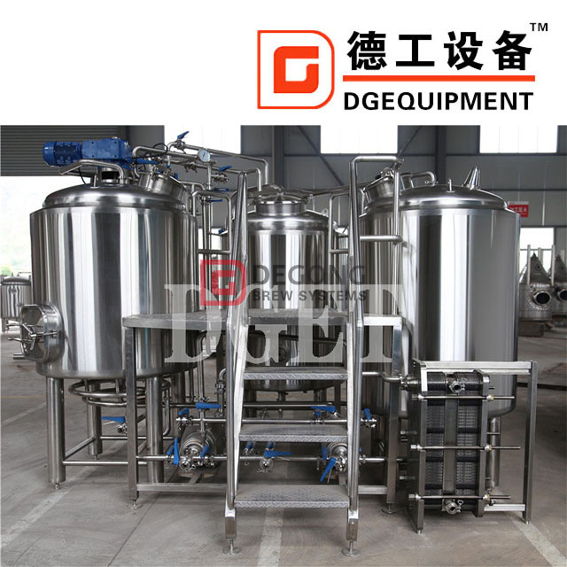 1500L 2-судно или 3-судно SUS304 Craft Beer пивоварни Оборудование для производства Brewery на продажу