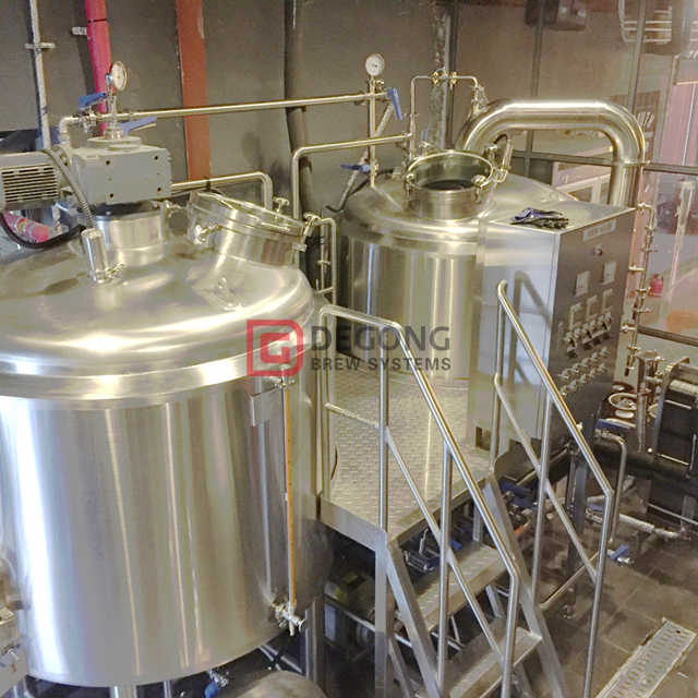 Система пива пива нержавеющей стали 10BBL автоматически коммерчески используемая Saccharify с изоляцией