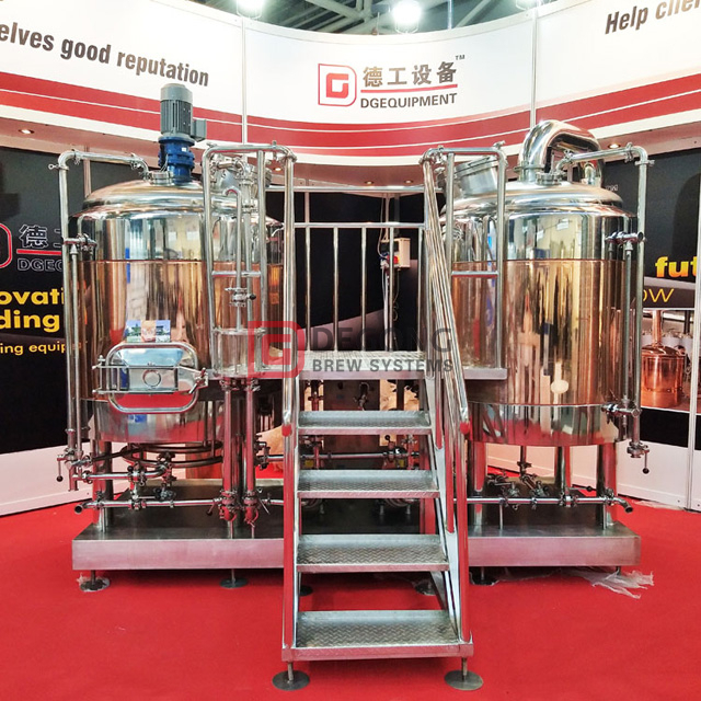 500L пивоваренных Ale / лагер Red Copper Pub Оборудование для пивоваренной промышленности для Ирландии рынка