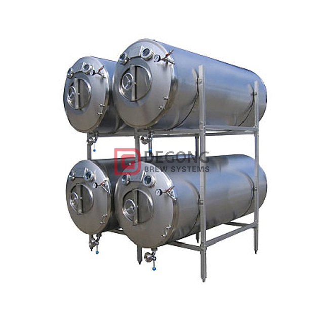 10HL Lagering Tanks Горизонтальные контейнеры для пива Brite из нержавеющей стали для пивоваренных заводов в США