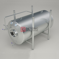 20BBL изоляция из нержавеющей стали горизонтального Пивного Brite / Служит бак для пива заваривать паб