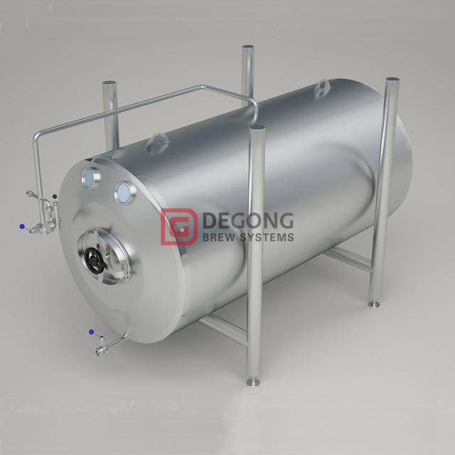 20BBL изоляция из нержавеющей стали горизонтального Пивного Brite / Служит бак для пива заваривать паб