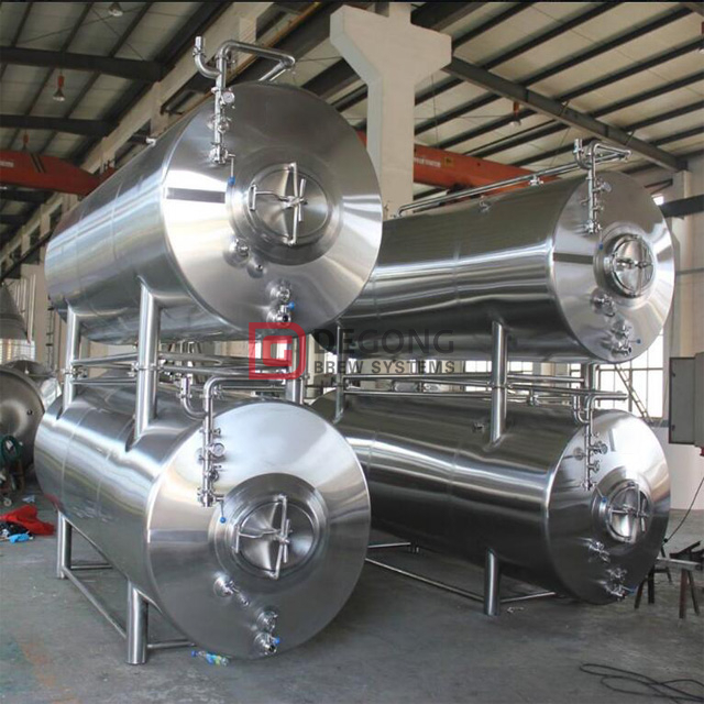 7bbl Нержавеющая Сталь Коммерческое Крафтовое Пиво Горизонтальные Резервуары Для созревания Емкости ЕВРО на Продажу