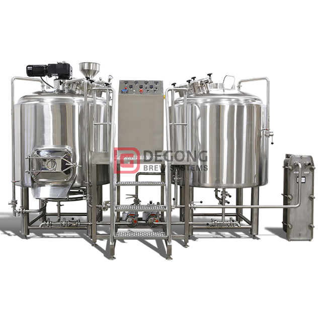 500L Ресторан Микро Пивоваренная Система Brewpub Малый Размер Пивоваренный Завод Оборудования