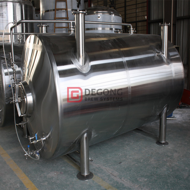 7bbl Нержавеющая Сталь Коммерческое Крафтовое Пиво Горизонтальные Резервуары Для созревания Емкости ЕВРО на Продажу