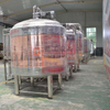 2000L Ресторан Используется красная медь КОММЕРЧЕСКИЙ 3 Сосуды Пиво пивоварни Brewing оборудование на продажу