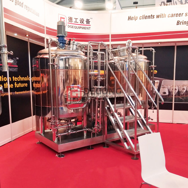 500L пивоваренных Ale / лагер Red Copper Pub Оборудование для пивоваренной промышленности для Ирландии рынка