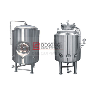304 из нержавеющей стали 10BBL Jacketed Brite Beer Tank Или Одностенные Доступные пиво Производственная линия