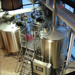 10bbl Готовые коммерческие подержанные Автоматическое оборудование для пивоварения из нержавеющей стали для продажи пива