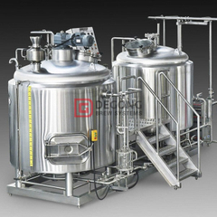 500 л нержавеющей стали 2/3 сосуд микро пивоварения пивоваренный завод для пивных баров / ресторан