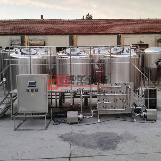 Система пивоваренного завода Sreel 2000L изготовленная на заказ из нержавеющей стали с сертификатом CE и TUV для продажи