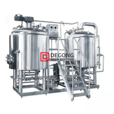 500л Resrtaurant Подержанное оборудование для пивоварения Пивоваренный завод SUS304 Система пивоварения