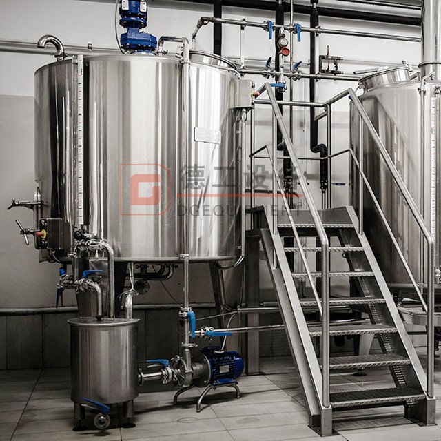 1000L Профессиональное оборудование для производства пива Pilsen / IPA Пивоваренный завод Гибкий завод