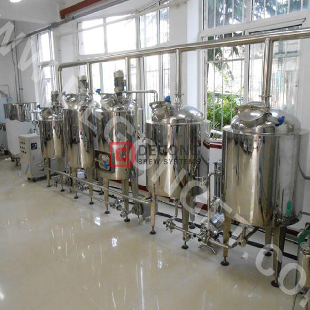 100L / 200L Мини-пивоваренное оборудование для пивоварения Пивоваренный завод Пивоваренный завод по производству пива из нержавеющей стали