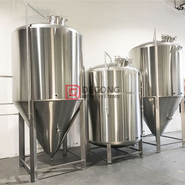 10BBL Бак для брожения пива с двойной стенкой Изобарический конический ферментер / Unitank для продажи