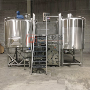 10BBL Паровое отопление Три Сосуды Пиво Brewhosue Коммерческое Используется Комплектное Пивоваренное Оборудование