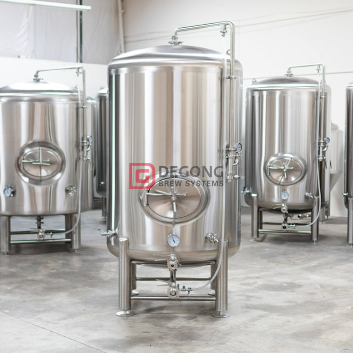 Бак для пивоваренного завода Craft 1000L / 10BBL Конический Изобарный Давление Бак для брожения пива из нержавеющей стали - Unitank