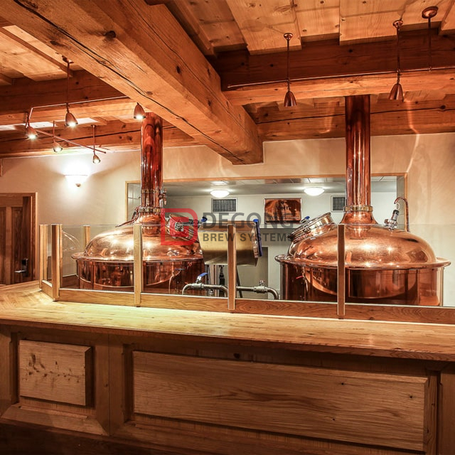 Red Copper Brewery Equipment 1000L Автоматическое или полуавтоматическое пивоваренное оборудование на продажу в таверне