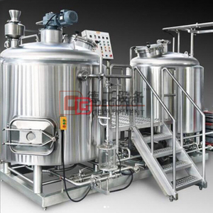 500L 2 пивоварня Vessles Brewhouse из нержавеющей стали Microbrewery Коммерческая линия по производству пива для продажи