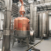 Оборудование для перегонки этанола из нержавеющей стали 200L / 500L / 1000L, оборудование для производства водки / джин-спирта