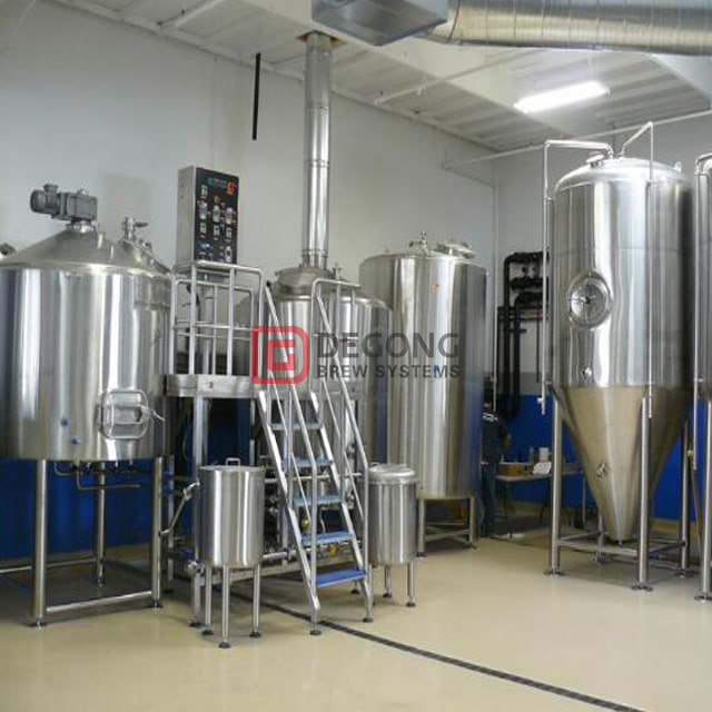 Пивоварня 1000L Brewhouse 3 Сосуды с парогенератором Превосходная конструкция из нержавеющей стали