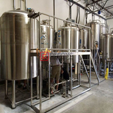 Brew Kettle Промышленная машина из нержавеющей стали для крафтового пива Пивоварня под ключ Популярность в European10HL