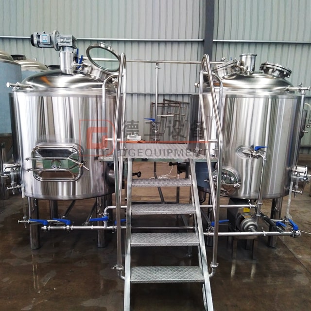 1000L Профессиональное оборудование для производства пива Pilsen / IPA Пивоваренный завод Гибкий завод