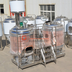 1000L Свежее Яркое / Гравитационное Пиво Производить Оборудование Craft Complete Пивоварня для Коммерческого Использования