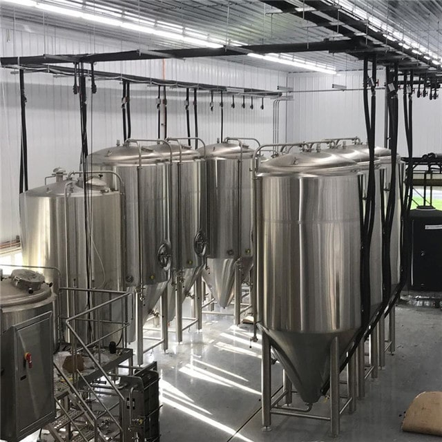 10BBL Бак для брожения пива с двойной стенкой Изобарический конический ферментер / Unitank для продажи
