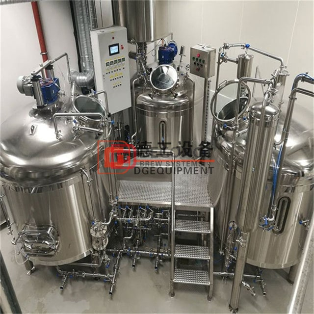5bbl / 10bbl автоматическое индивидуальное ремесло под ключ оборудование пивоваренного завода мес / lauter tun & brewkettle / whirlpool tun для продажи